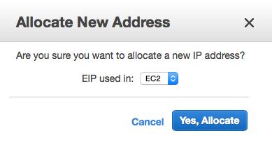 EC2 Elastic IP Address An EC2