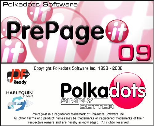 POLKADOTS SOFTWARE PrePage-it 09