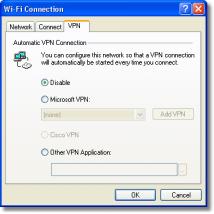 VZAccess Manager from Verizon Wireless VZAccess Manager Settings VPN Tab The following options exist on the VPN tab (Tools Preferences Wi-Fi tab Add or a network in the Preferred Network list Edit
