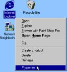 Settings in other Applications Venturi Compression Software 1. Right-click on the Internet Explorer icon and select Properties (or if Internet Explorer is already open go to Tools Internet Options...).