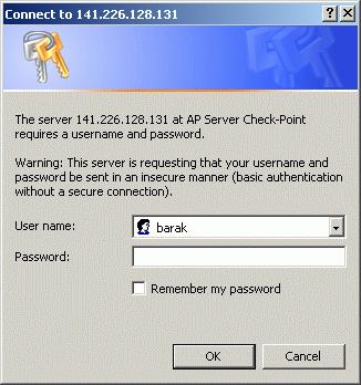 Microsoft Outlook User Interface 67 a Enter your User ID in the User Name field. b Enter your password in the Password field. c Select Save this password in your password list (optional). d Click OK.