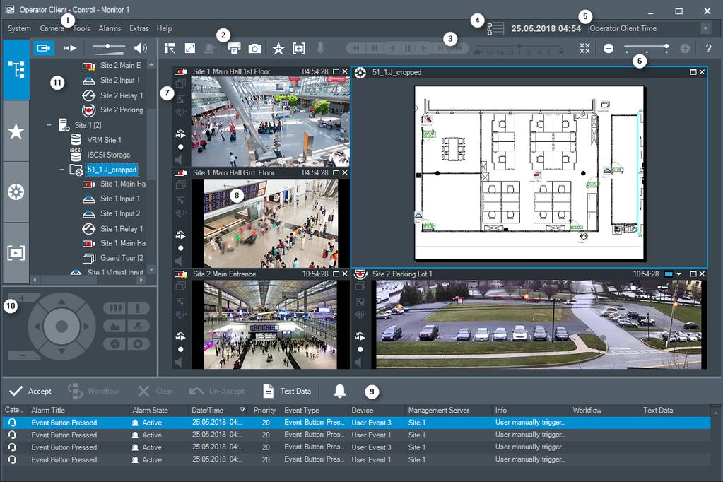 18 en Introduction Bosch Video Management System 2 Introduction Click the link to access the Open Source Software licenses used by BVMS and the Mobile App: http://www.boschsecurity.