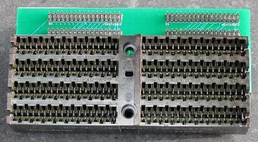 This picture shows the Connector block on top half of the