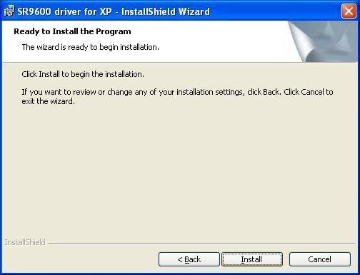 Step 5: In the "Ready to install the program"