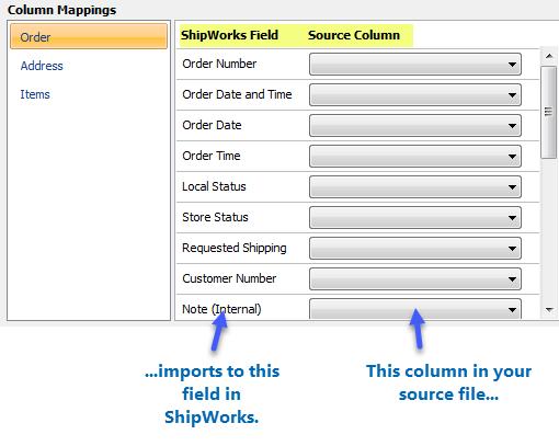 Field. We will not go through mapping every single field in our file. That would make this article really, really long.