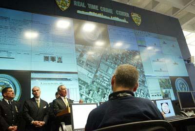 deployment of resources The Real Time Crime Center, which first opened in July 2005, conducts