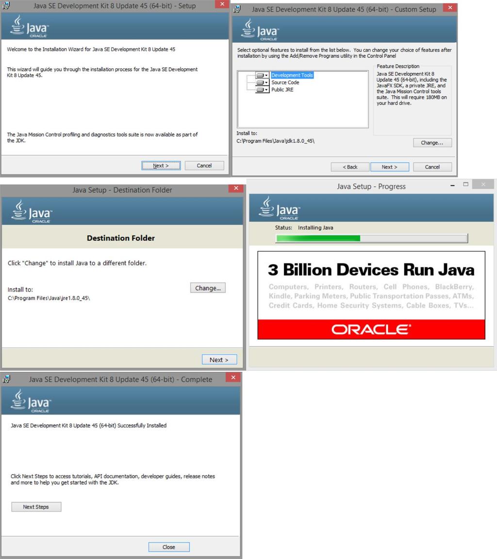 Part 2 Installing Java and Eclipse We'll separate the instructions for installing on Windows vs. a Mac: Windows Installation: First let s install Java1.8.