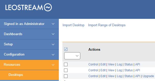 Leostream Connection Broker Administrator s Guide desktop. 3. In the Rogue user policy drop-down menu, if the Connection Broker does manage rogue users, indicate the policy assigned to those users. 7.