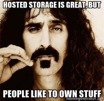 Why : combining self-op & hosted storage Approved SNIA Tutorial