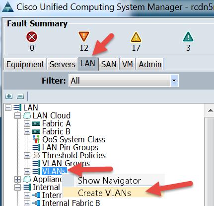 2.2. Create PXE VLAN in UCS Manager Log