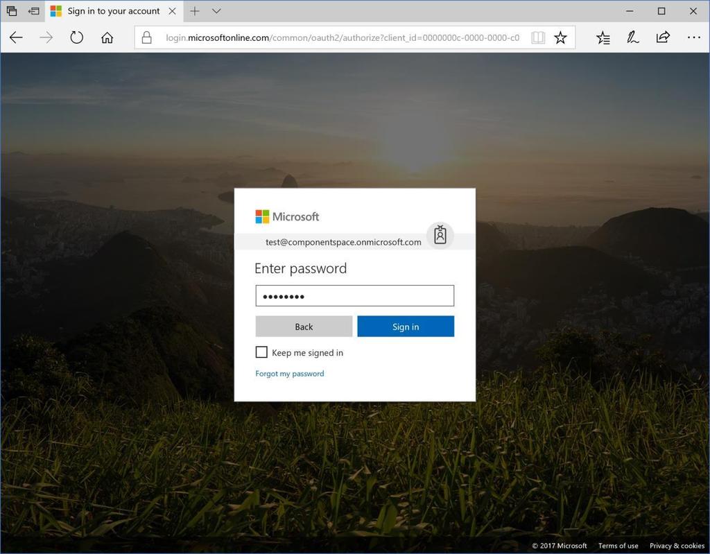 "PartnerName": "https://sts.windows.net/f2f933ec-d7c9-433f-8926-d3a0732a7dcf/" Test Access from Azure Browse to https://myapps.microsoft.com.