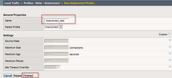 Add a New HTTP Profile You need to enable the X-Forwarded-For header in HTTP profiles so the virtual server can forward ContentConnect client requests to