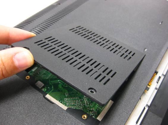 Memory Module The illustration shows how to remove the
