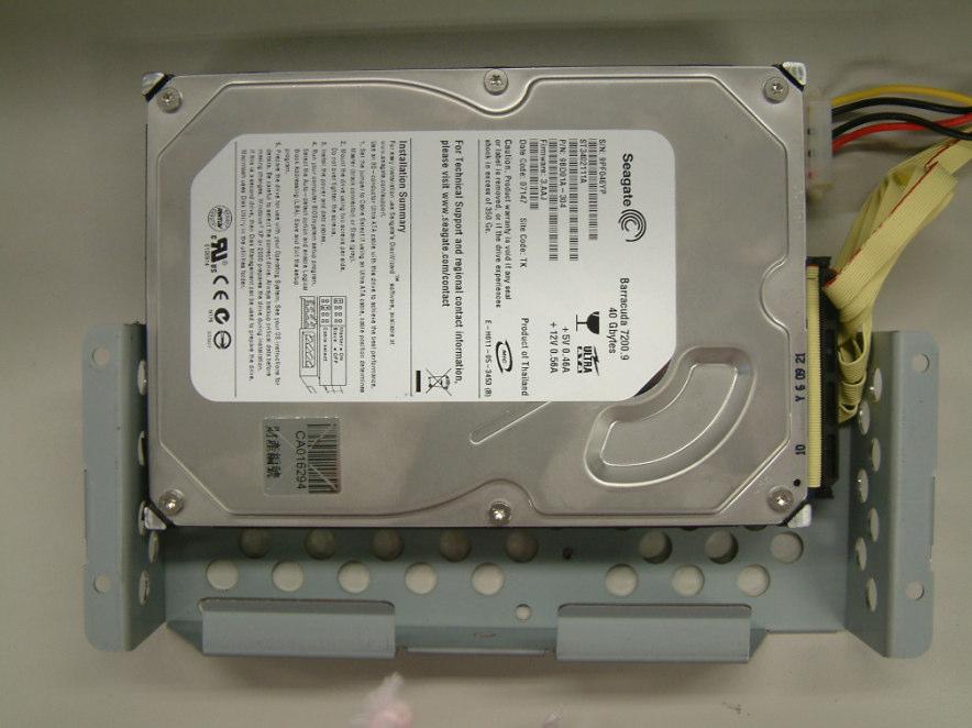 Lift the HDD holder up toward the