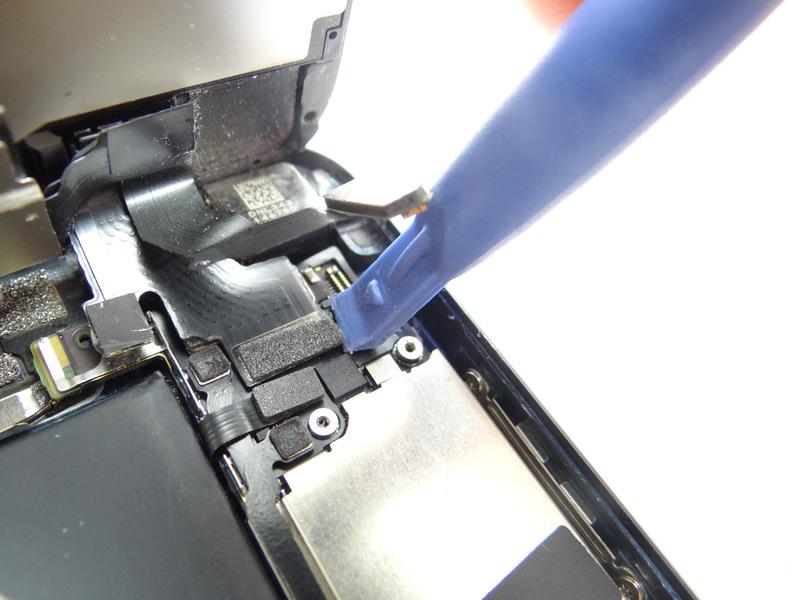 and sensor cable. Picture 2: Release digitizer cable.