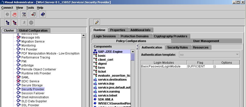 1. Business Scenario The authentication to the NetWeaver Application Server Java is done though the authentication templates.