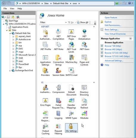 Configure Outlook Web Access OWA (Outlook Web Access) provides a way to access Exchange server mailboxes and folders with standard web browsers. OWA 2013 is included with Microsoft Exchange server.