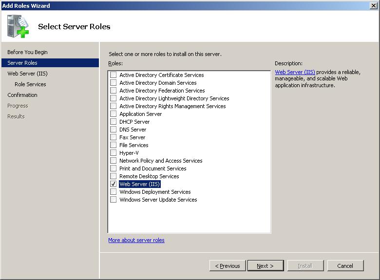Turning on IIS for Windows Server 2012 The Internet Information Service can be turned on using the Windows PowerShell or Windows Server 2012 Server Manager.
