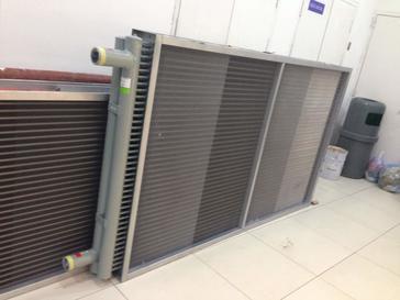 Cooled Chiller General Cleaning on Chiller, AHU and
