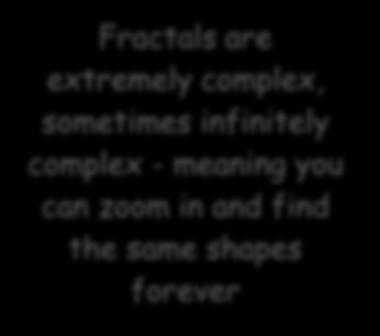 Fractals are found in all over