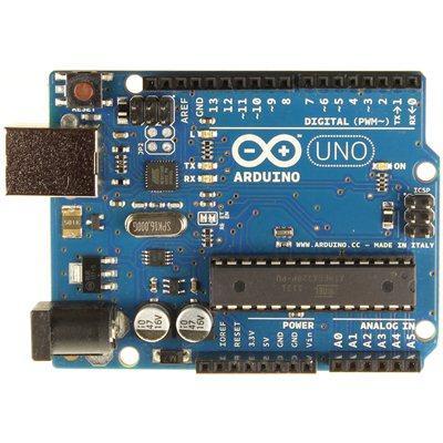 About Arduino The Real, Classic Arduino USB-B for Programming Or communication 13 Digital I/O About $25 ISP Header Power Input Atmel AVR