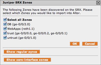 SRX SERIES INTEGRATION Firewall Zones Integration Zone-Synchronization between SRX Series and vgw Benefits Guarantee integrity of Zones on