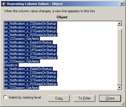 The Select Object command ( ) is available when an object name is selected and causes a switch to the Editor tool where the named object is searched for and selected.