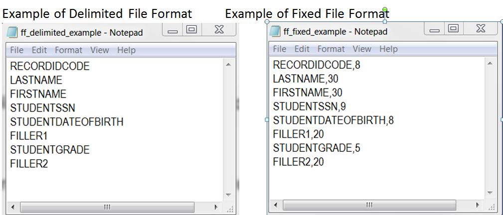 Under the main Settings tab choose File Format and click on Create Format.