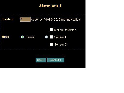 Alarm 1 & Alarm 2 Screen This screen is displayed when the Alarm 1/Alarm 2 menu option