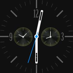 2 Clock Display Setting method: Method 1: Power on, when the phone in clock mode, please click middle screen and set different clock interfaces