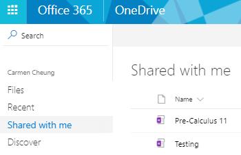 they log in to Onedrive.com.