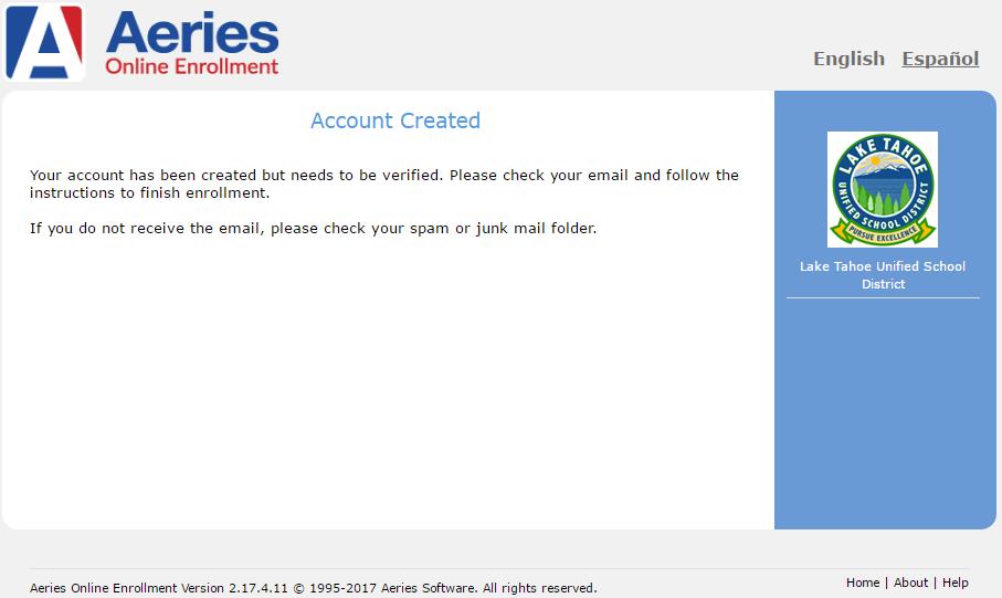 New Account: Once you click on the link to activate your account you will be