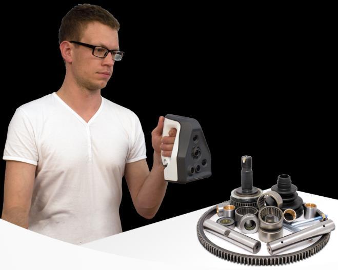 Artec Space Spider - Handheld scanner for ease-of-use - Uses