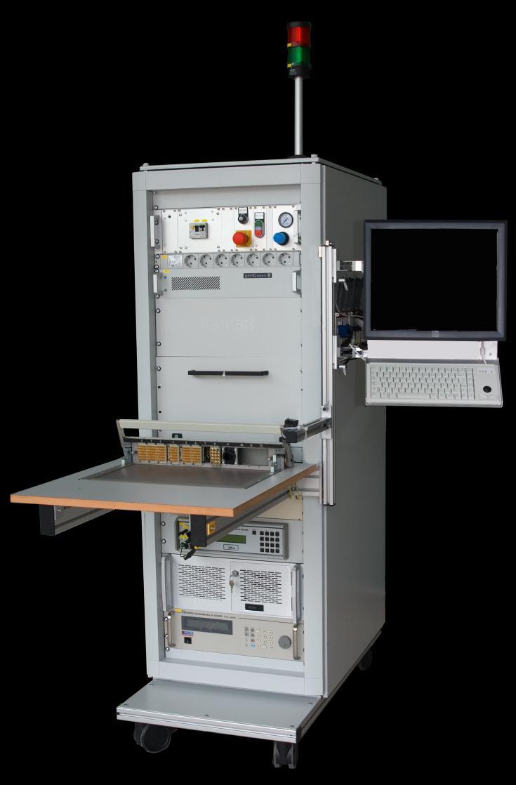 Test System Example Combined ICT / FCT test system ICT with
