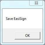 Fig.3-1-3 the Save Prompt Box Click OK to select the generated and saved file location, as shown in Figu