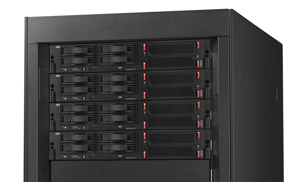 More value, easier to use, and more performance for the on demand world IBM System p5 510 and 510Q Express Servers System p5 510 or 510Q Express rack-mount servers Highlights Up to 4-core scalability