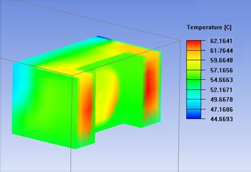 As far as the temperature of the chassis is concerned, it can be seen that the SMPS temperature is at very good level.