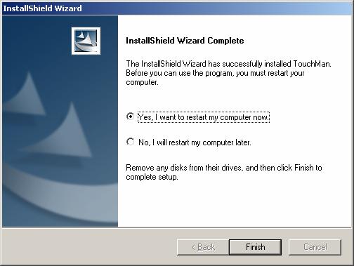 4. Start to uninstall Touch Tool.
