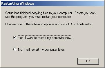 Windows is copying files to disk and