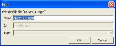 3.7 Changing the Name of an Application Definition 1 Double-click the SecureLogin icon in the notification area.