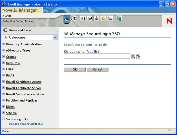 Figure 1-1 imanager: One of the Administrative