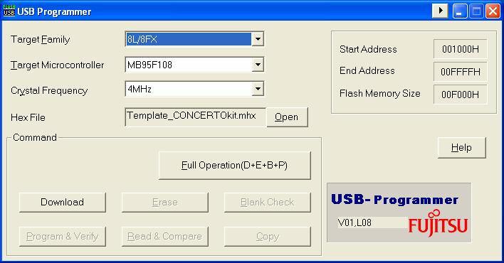 Chapter 4 Flash Programmer 4 Flash Programmer This chapter explains how to use Fujitsu Flash BGM Programmer Software.