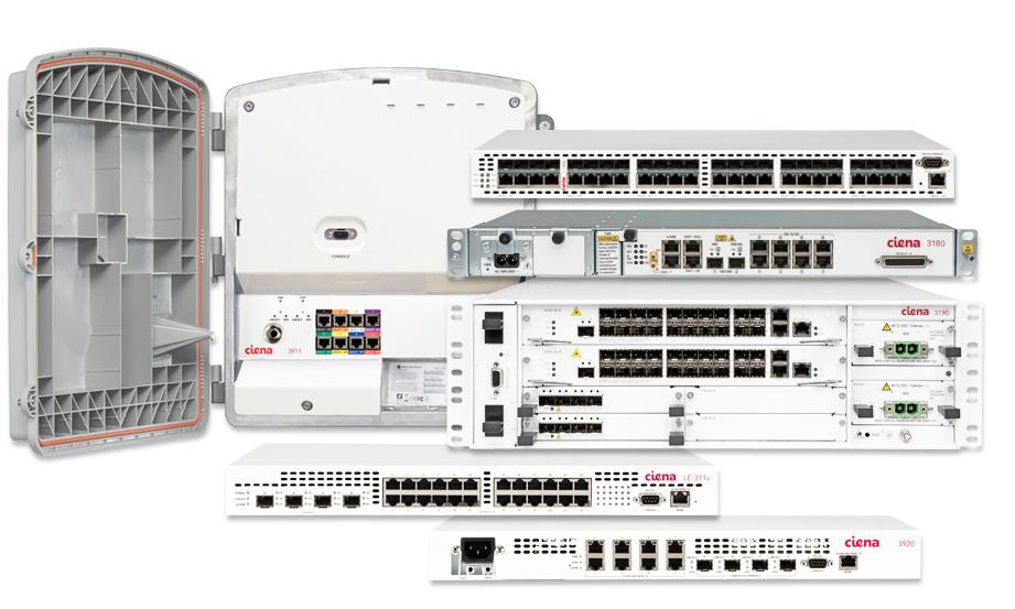 The Access Network Ciena s CES portfolio provides multiple Ethernet service delivery switch options for the backhaul access network.