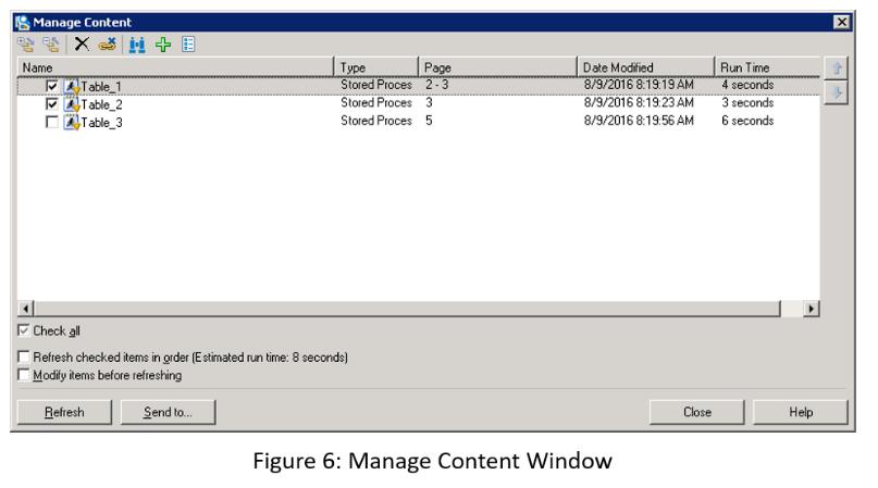 HOW IT CAN BE USED Creating the in-text tables for the CSR is only one of the many uses of stored processes in the SAS Add-In for Microsoft Word.