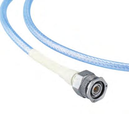 SUCOFLEX 104 Flexible measurement cables up to 26.5 GHz for static applications Connectors Length Return loss min.