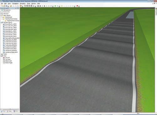 Automotive Simulation Models / ModelDesk Defining the Surface Conditions and Low-µ Areas The road friction, plus road surface