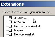 NRM 435 Spring 2016 ArcGIS 3D Analyst Page#1 of 9 0B3D Analyst Extension The 3D
