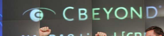 The Cbeyond Story Publicly Traded: CBEY (NASDAQ) Private, managed VoIP network We