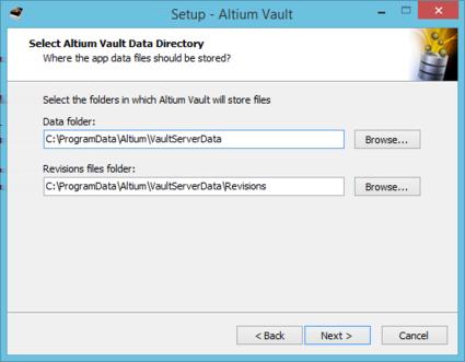 All database parameters, including the user's password (in encrypted form), are saved to the LocalVault.