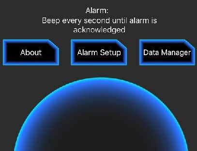 PulseGuard User Guide Section 3: Setting the Alarm On the main page, select the Alarm Setup located on the top